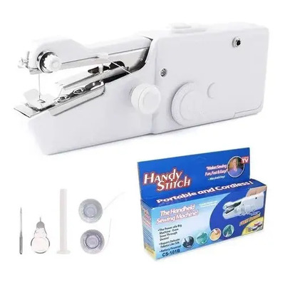 Mini Máquina De Coser Portátil Eléctrica Blanca Aleatorio