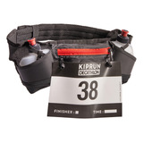 Cinturón De Running Portabotellas 250 Ml + Dorsal  Kiprun