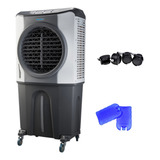 Climatizador De Ar Evaporativo Portátil 210w 100l Zellox Cor Cinza 110v