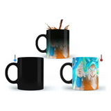 Caneca Mágica Dragon Ball Z Goku Sayajin Azul Mega Oferta!!!