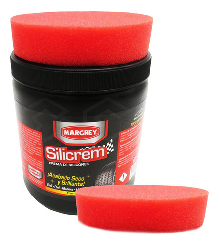 Silicrem 1lt Crema Silicones Tablero Llantas Abrillantador Color Blanco