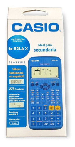 Calculadora Científica Casio Fx-82lax