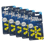 72 Pilhas Baterias A10 Pr70 Aparelho Auditivo - Extra Power