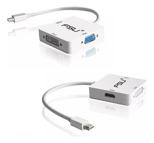 Adaptador Mini Displayport P/ Vga Hdmi  Macbook Pro Air 260