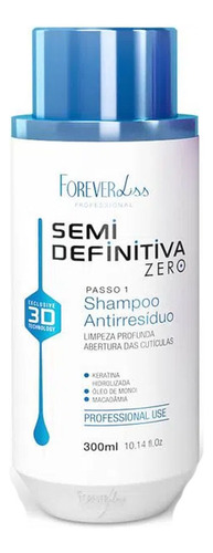 Shampoo Anti-residuos 3d Forever Liss 300ml
