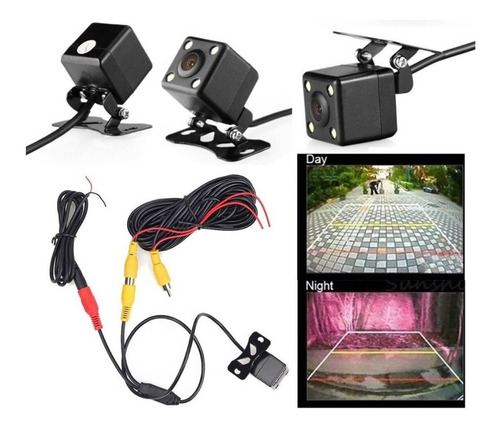 Camara De Retroceso Para Auto Con Luz Led