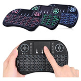 Mini Teclado Inalámbrico Airmouse Smart Tv Android Iluminado