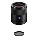 Sony Sonnar T* Fe 55mm F/1.8 Za Lente With Circular Polarize