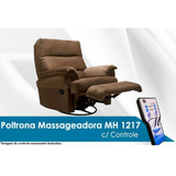 Poltrona Reclinável Mh 1217 Two Way C/ Massagem S.marrom-her