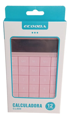 Calculadora Eletrônica Digital Cl800 Cores