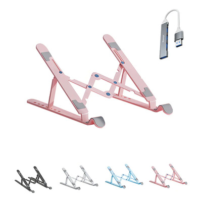 Wowssyo Base Soporte Porta Laptop Tablet Ajustable Portatil Plegable, Soporte Para Computadora Portátil, base Refrigerante Computadora Con Múltiples Ángulos, Base Ergonomico Para Laptop Y Tab | MercadoLibre
