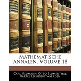 Libro Mathematische Annalen, Volume 18 - Neumann, Carl