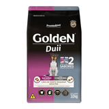 Ração Golden Duii Cães Adultos Porte Pequeno Salmão Com Ervas & Cordeiro E Arroz 3kg