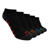 Calcetines Niño Deportivos Tobilleros Negros Pack 5 C2 Top