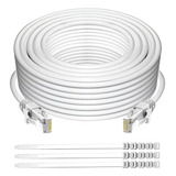 Cable De Red Lan Ethernet 30 Metros Cat6 Internet Consola