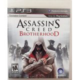 Assassin's Creed Brotherhood Juego Fisico Original Ps3