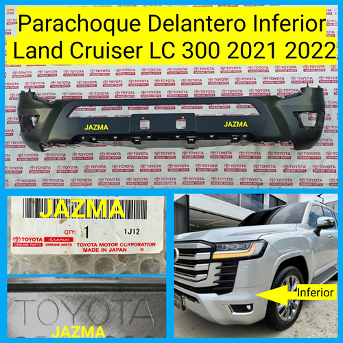 Parachoque Delantero Land Cruiser Lc 300 2021 2022 Foto 6