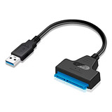 Conversor Galleta Sata Disco Duro 2.5 A Usb 3.0 Cable Doble