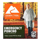 Poncho Impermeable Para Lluvia De Emergencia Ozark Trail 