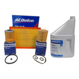 Kit Filtros Y Aceite Chevrolet Corsa 2 Meriva Td 1.7 Mahle