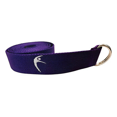 Correa De Estiramiento Yoga Y Pilates Con Hebilla De Ajuste Color Morado | Meses sin interés