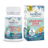 Omega Dha Para Niños Nordic Naturals 250mg 90 Mini Gel Sabor Fresa