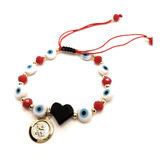 Pulsera Mal De Ojo, Hilo Rojo, Pulsera Del Arcángel Mi...