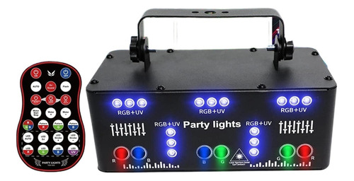 21 Ojos Rgb Dj Disco Laser Proyector Dmx Remoto