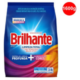 Detergente Em Pó Brilhante 1,6 Kg Rende 20 Lavagens - Gamer