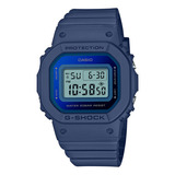 Reloj Mujer Casio Gmd-s5600-2dr G-shock Color De La Correa Azul Color Del Bisel Azul Color Del Fondo Azul