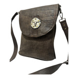 Bolsa De Piel Artesanal Crossbody