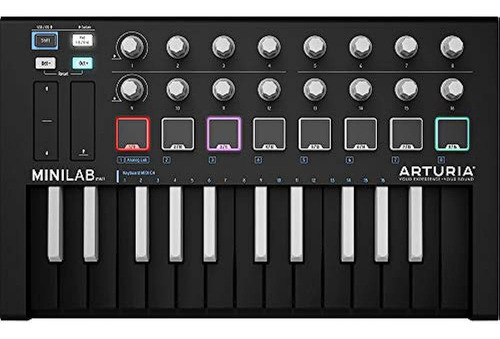 Arturia Minilab Mkii Controlador Midi Invertido Negro