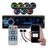 Radio Tipo Pione Bluetooth Aparelho De Som P/ Carro Popular