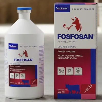 Fosfosan 500ml Reconstituyente Mineral Bovinos Y Porcinos | Meses sin interés