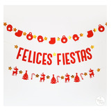 Guirnaldas Felices Fiestas X3. Trío Navideño