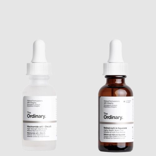 The Ordinary Niacinamide + Retinol 0.5% Combo