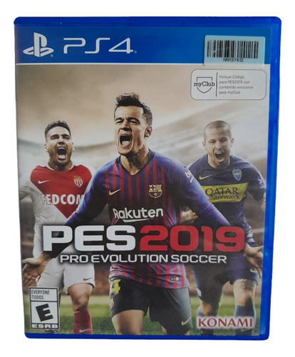 Pro Evolution Soccer 2019 - Pes 2019 Standard Edition Ps4 