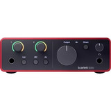 Focusrite Scarlett Solo 4ta Gen  Interfaz De Audio Usb-c 