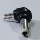 Ficha Plug 5.5 X 2.5mm Intercambiable Repuesto Cargador Univ