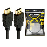 Cabo Hdmi 4k 2.0 Pix 19 Pinos Ultra Hd 3d Hdr 1 Metro