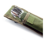 Set Cubiertos Camping Supervivencia Tenedor Cuchara Cuchillo