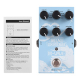 Effect Maker M-vave Modeling Bass Mini-universe Pedal Effect