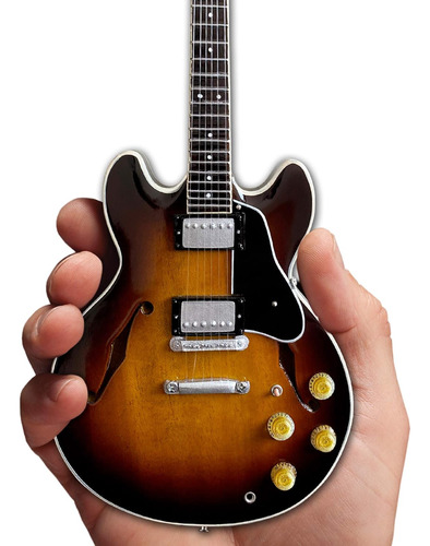 Réplica De Guitarra Es335 Vintage Sunburst Escala 1