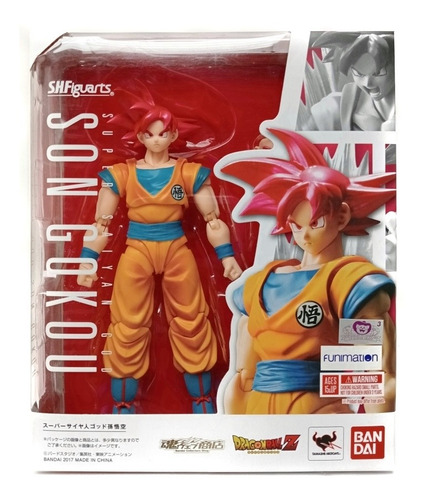 Sh Figuarts Dragon Ball Goku Super Saiyan God Bandai Usada