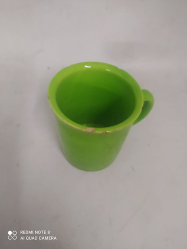 Taza De Ceramica 8,05cm Verde