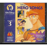 Hercules Disney's Hero Songs, Volume 3 Sello Disney Importad