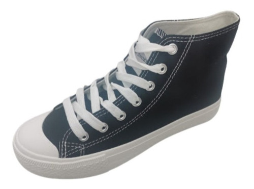 Zapatillas Lona Con Caña / Vinnys Outlet