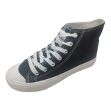 Zapatillas Lona Con Caña / Vinnys Outlet