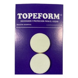 Tope Autoadhesivo Circular 4 Cm Blanco Packx 10 Topeform