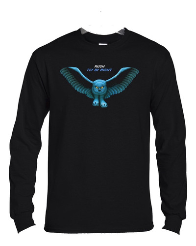 Polera Ml Rush Fly By Night Rock Abominatron